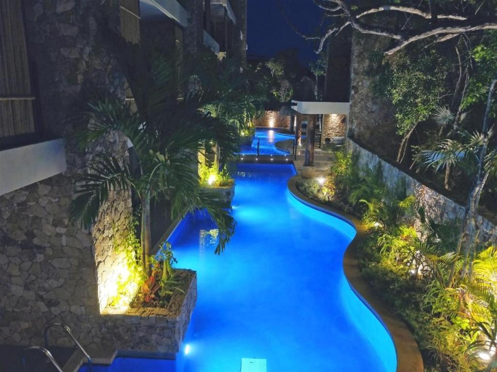 Luxury Aldea Zama 2Bed - 2Bat Apartment Private Terrace & Swim Up Тулум Екстер'єр фото