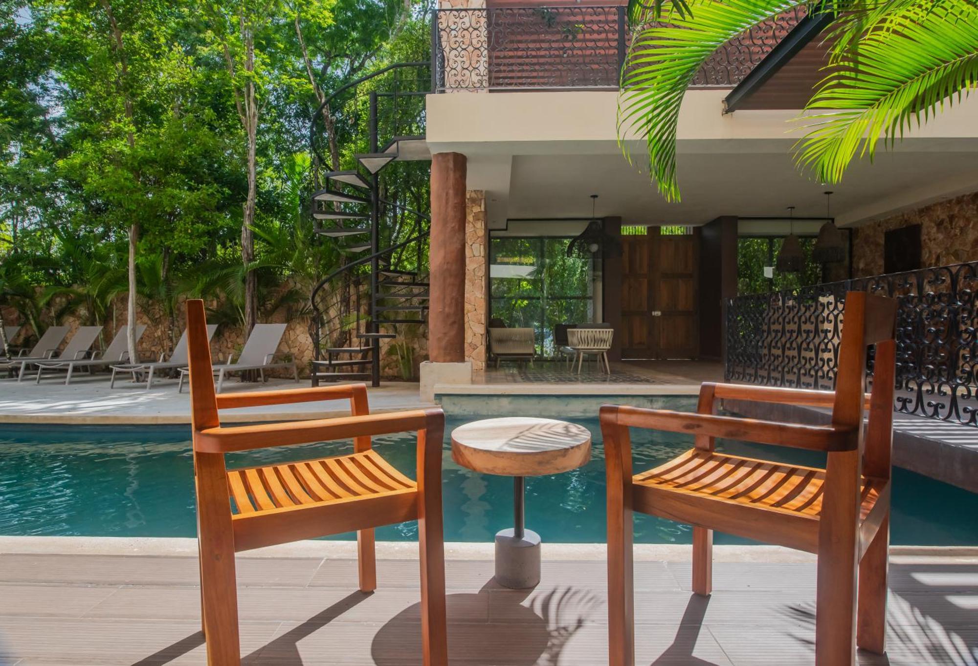 Luxury Aldea Zama 2Bed - 2Bat Apartment Private Terrace & Swim Up Тулум Екстер'єр фото