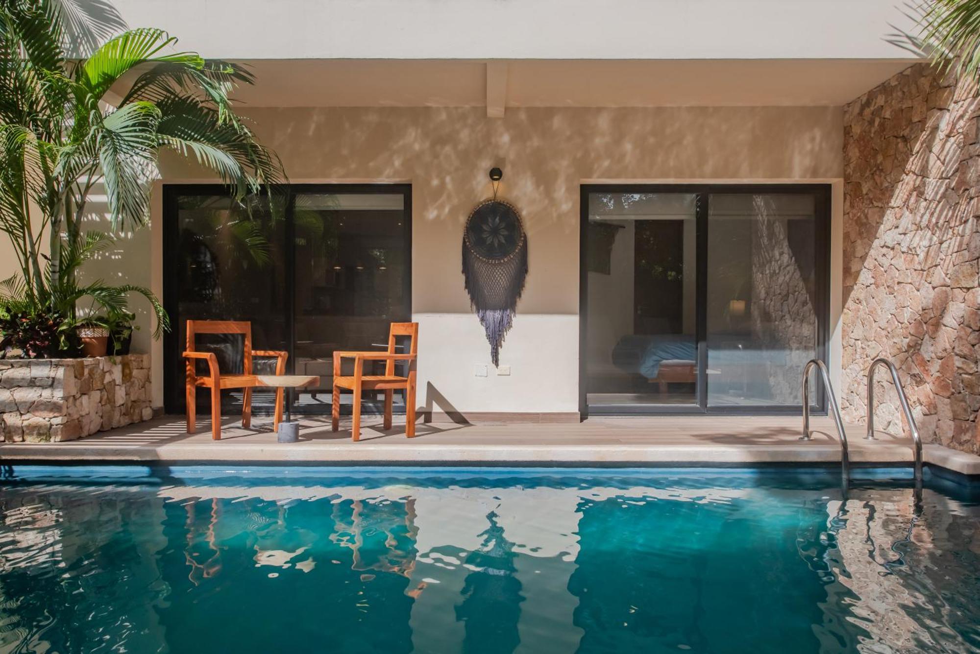 Luxury Aldea Zama 2Bed - 2Bat Apartment Private Terrace & Swim Up Тулум Екстер'єр фото